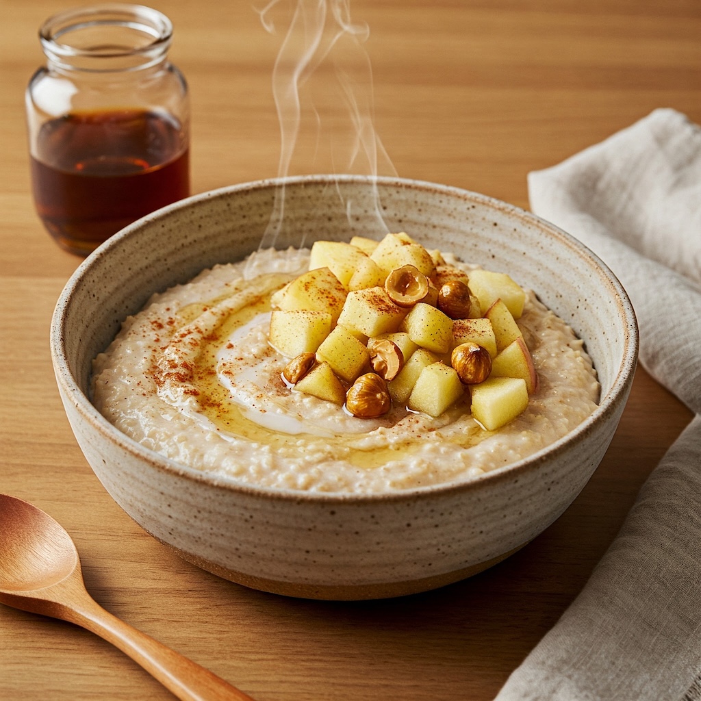 Apple Cinnamon Breakfast Porridge