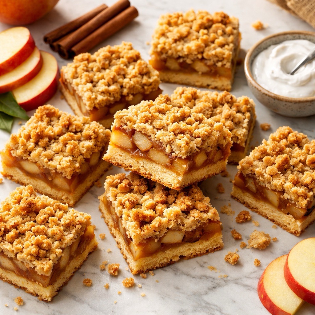 AIP Apple Pie Bars - vegan AIP recipe