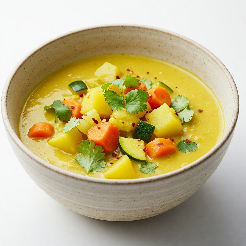 Healing Ginger Vegetable Soup