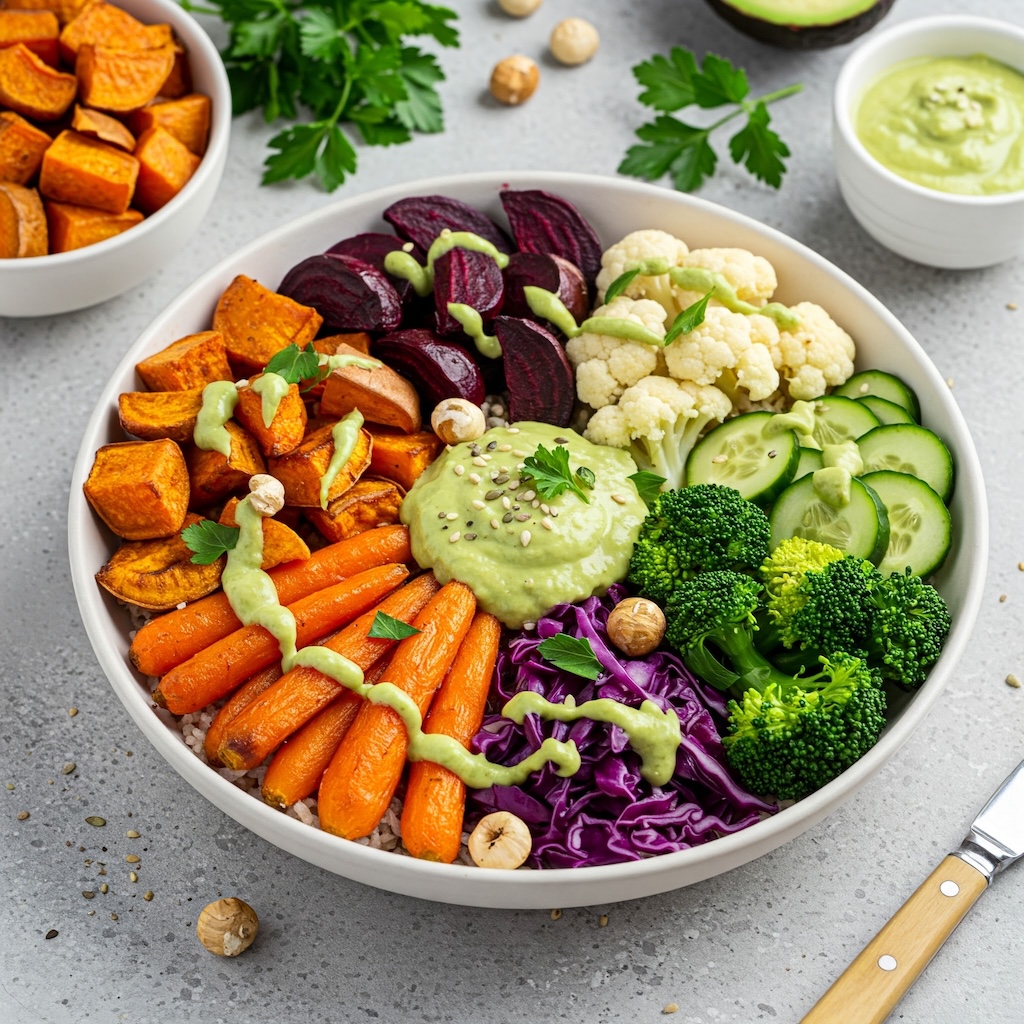 Rainbow Buddha Bowl